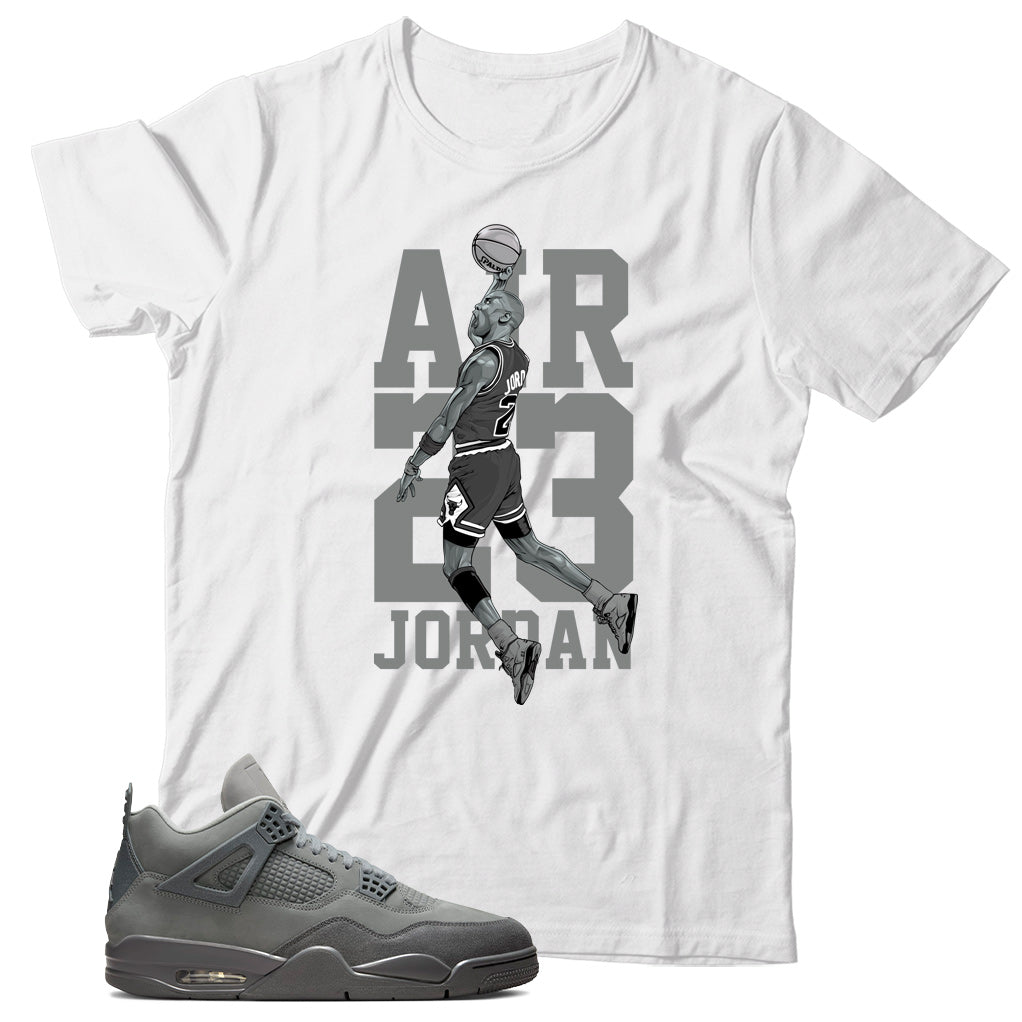 Jordan 4 Wet Cement shirt