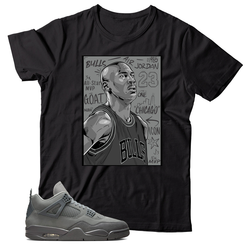 Jordan 4 Wet Cement shirt