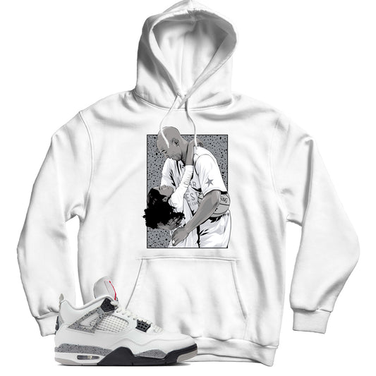 Jordan 4 White Cement hoodie