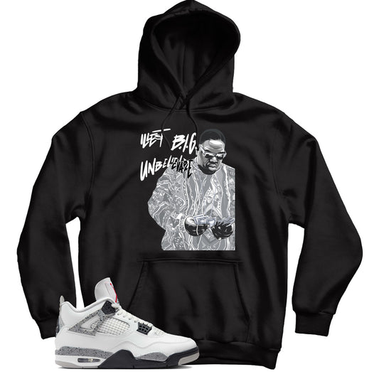 Hoodie Match Jordan 4 White Cement