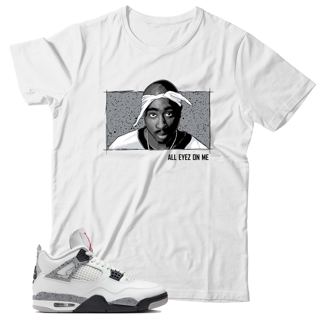 Jordan 4 White Cement T-Shirt