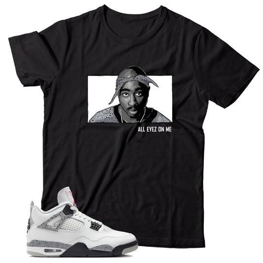 Jordan 4 White Cement shirt