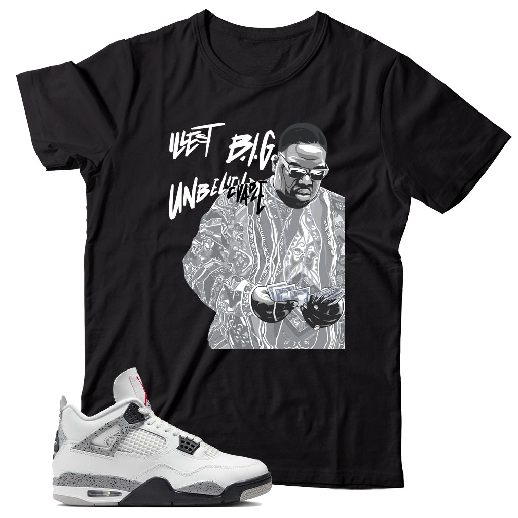 shirt Match Jordan 4 White Cement