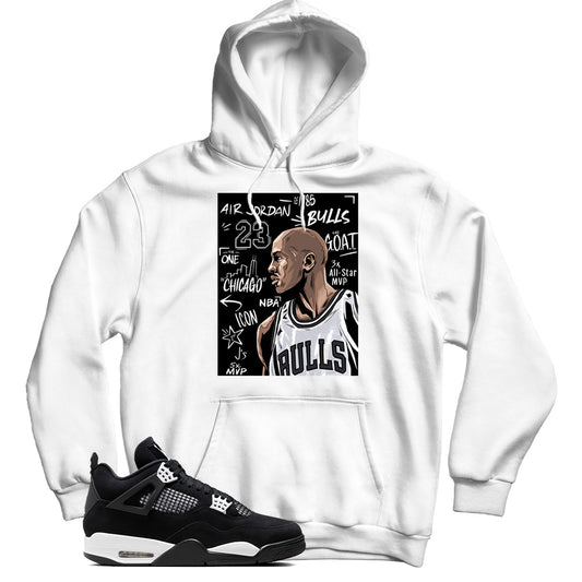 Jordan 4 White Thunder hoodie