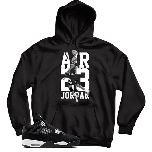 Jordan 4 White Thunder hoodie