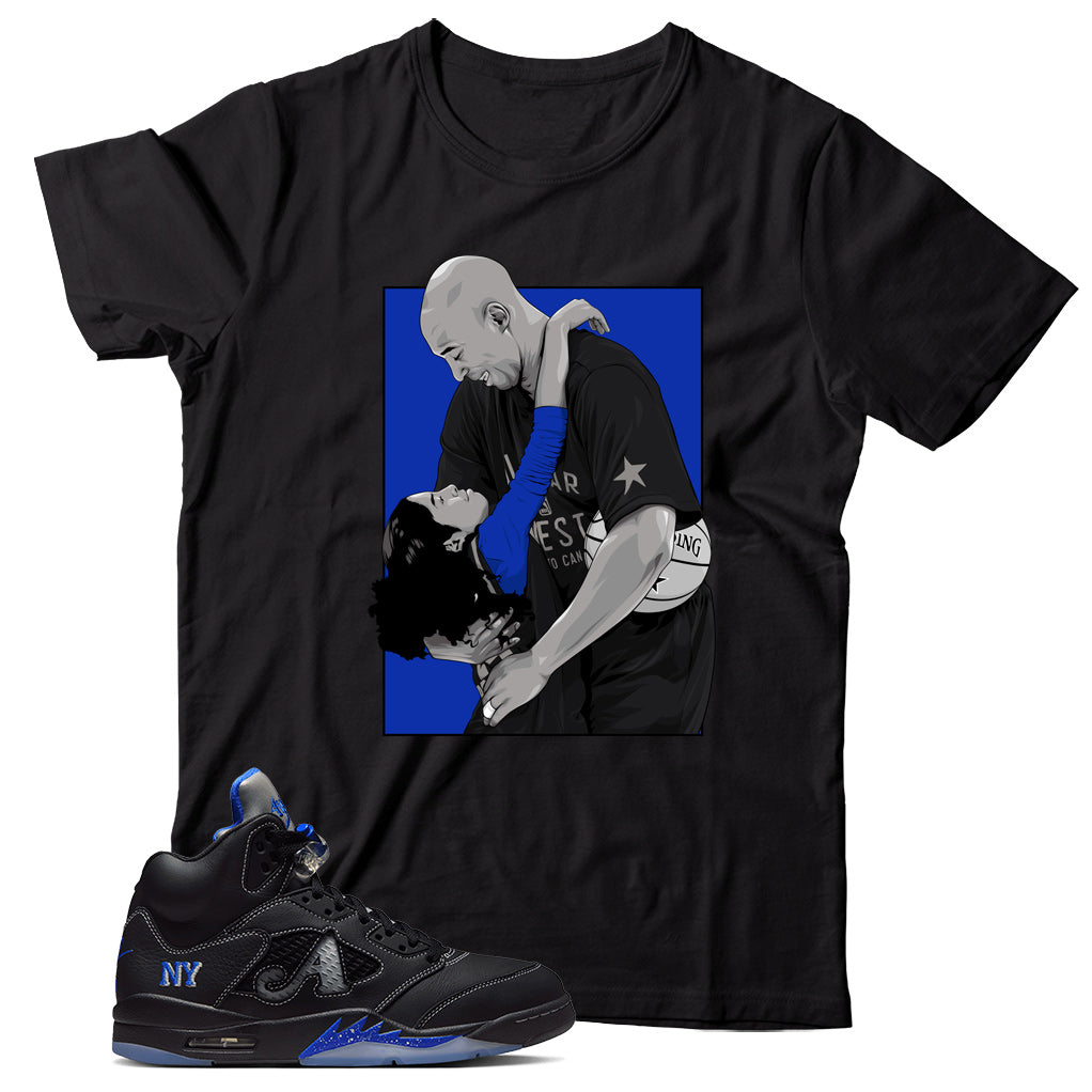 Shirt Match Jordan 5 Awake NY Black