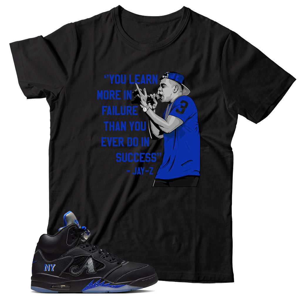 Shirt Match Jordan 5 Awake NY Black