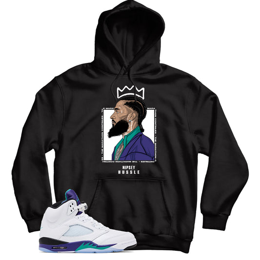 Jordan 5 Grape Hoodie