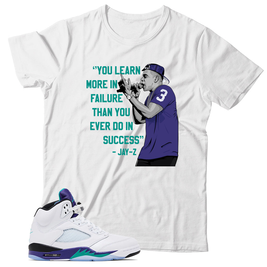 Shirt Match Jordan 5 Grape