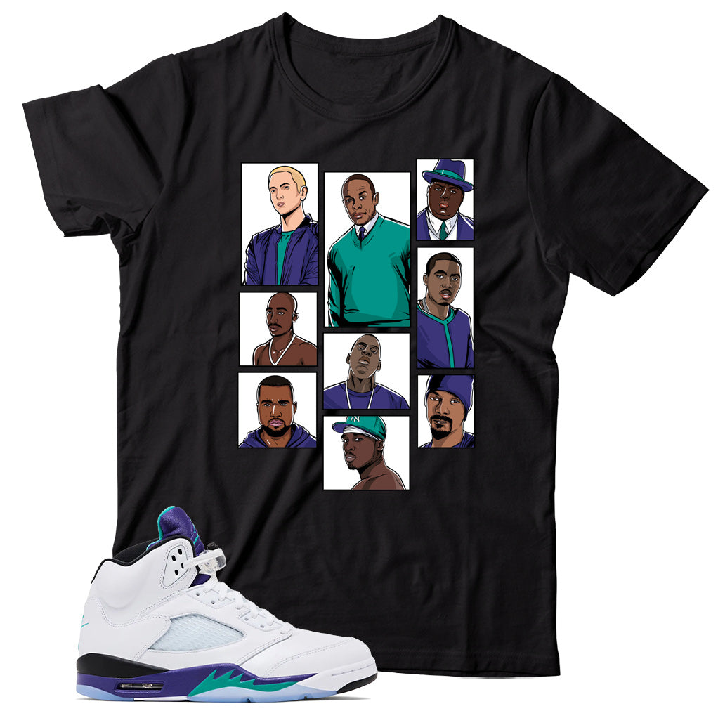 Jordan 5 Grape shirt