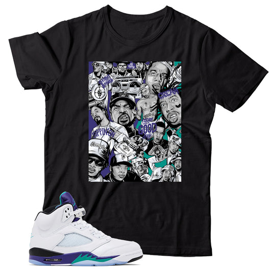 Jordan 5 Grape shirt