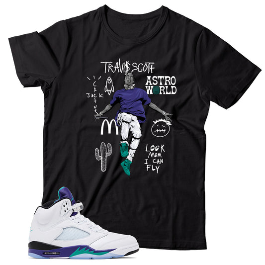 shirt Match Jordan 5 Grape