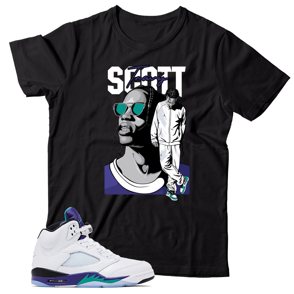 Jordan 5 Grape shirt