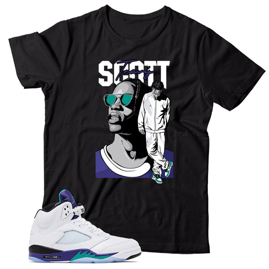 Jordan 5 Grape shirt