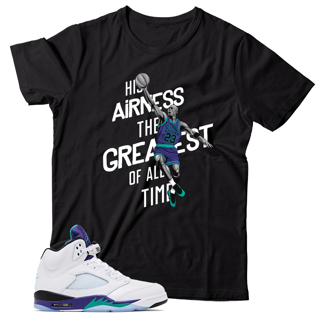 shirt Match Jordan 5 Grape