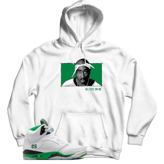 Jordan 5 Lucky Green hoodie