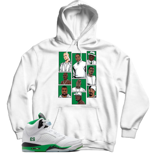 Jordan 5 Lucky Green hoodie