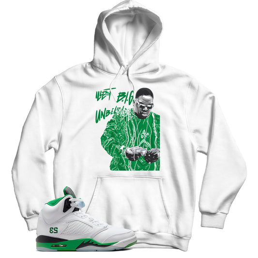 Jordan 5 Lucky Green hoodie