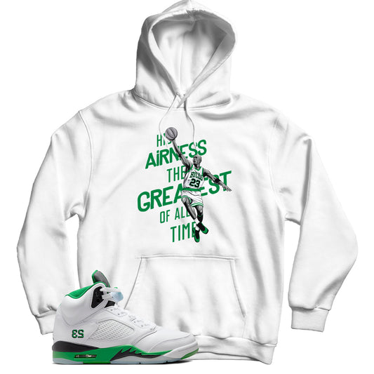 Hoodie Match Jordan 5 Lucky Green