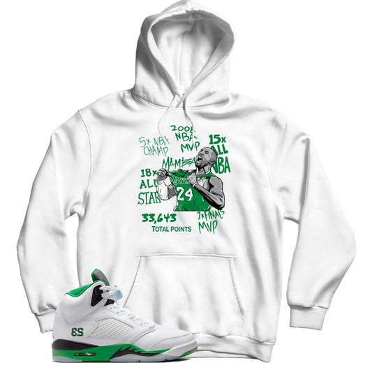 Jordan 5 Lucky Green hoodie