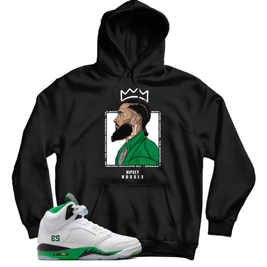 Jordan 5 Lucky Green hoodie