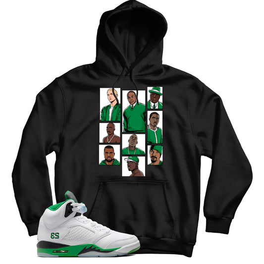 Jordan 5 Lucky Green hoodie