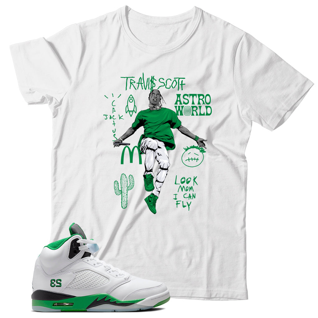 Shirt Match Jordan 5 Lucky Green