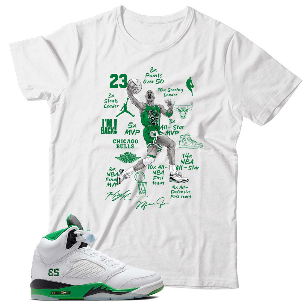 Shirt Match Jordan 5 Lucky Green