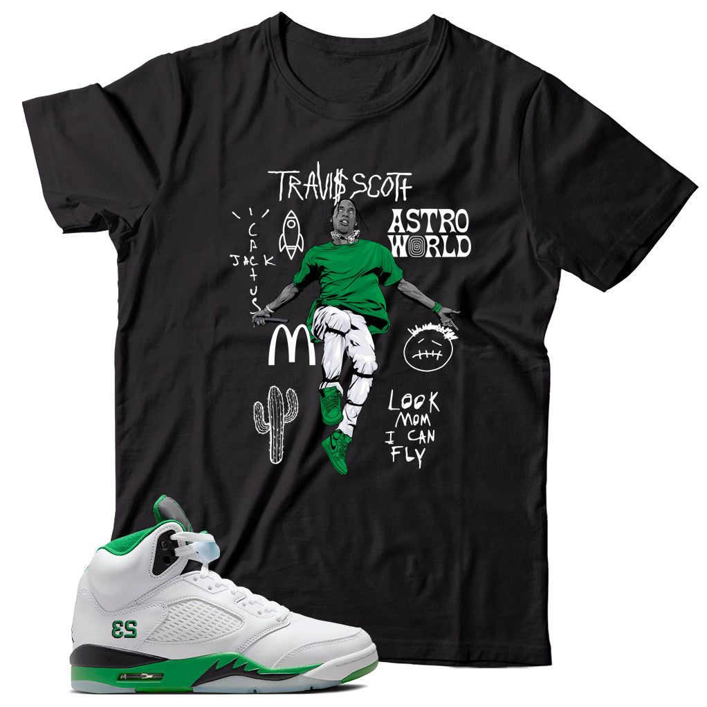 Shirt Match Jordan 5 Lucky Green