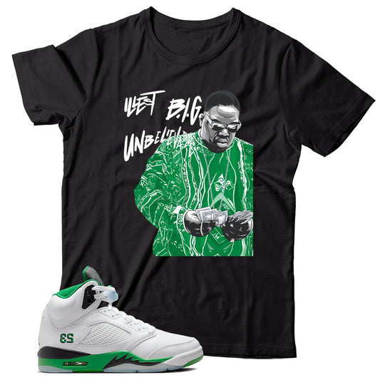 Jordan 5 Lucky Green shirt