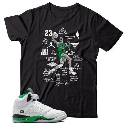 Shirt Match Jordan 5 Lucky Green