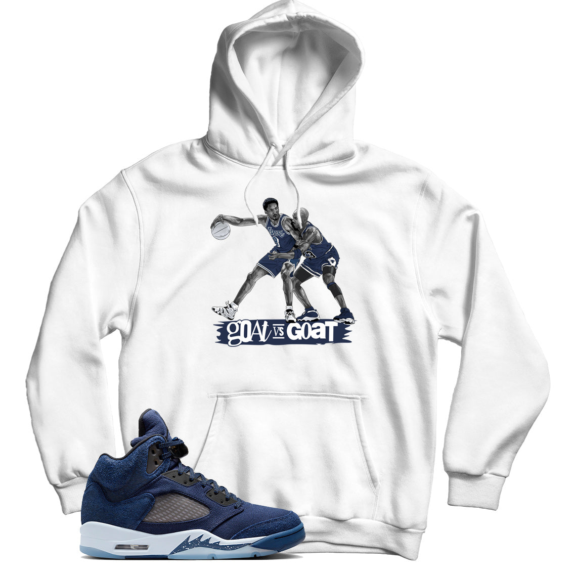 Jordan 5 Midnight Navy hoodie