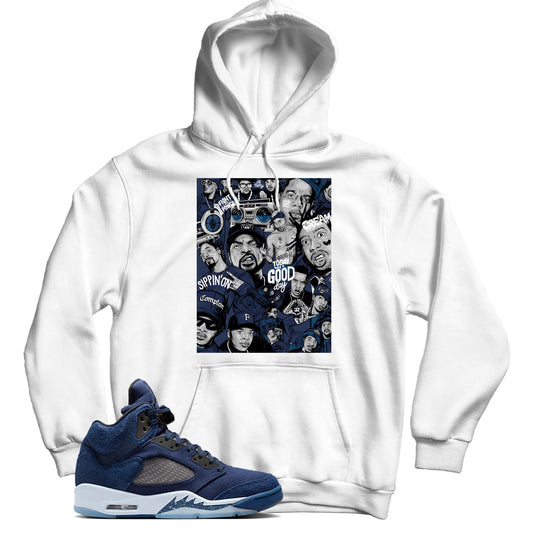 Jordan 5 Midnight Navy hoodie