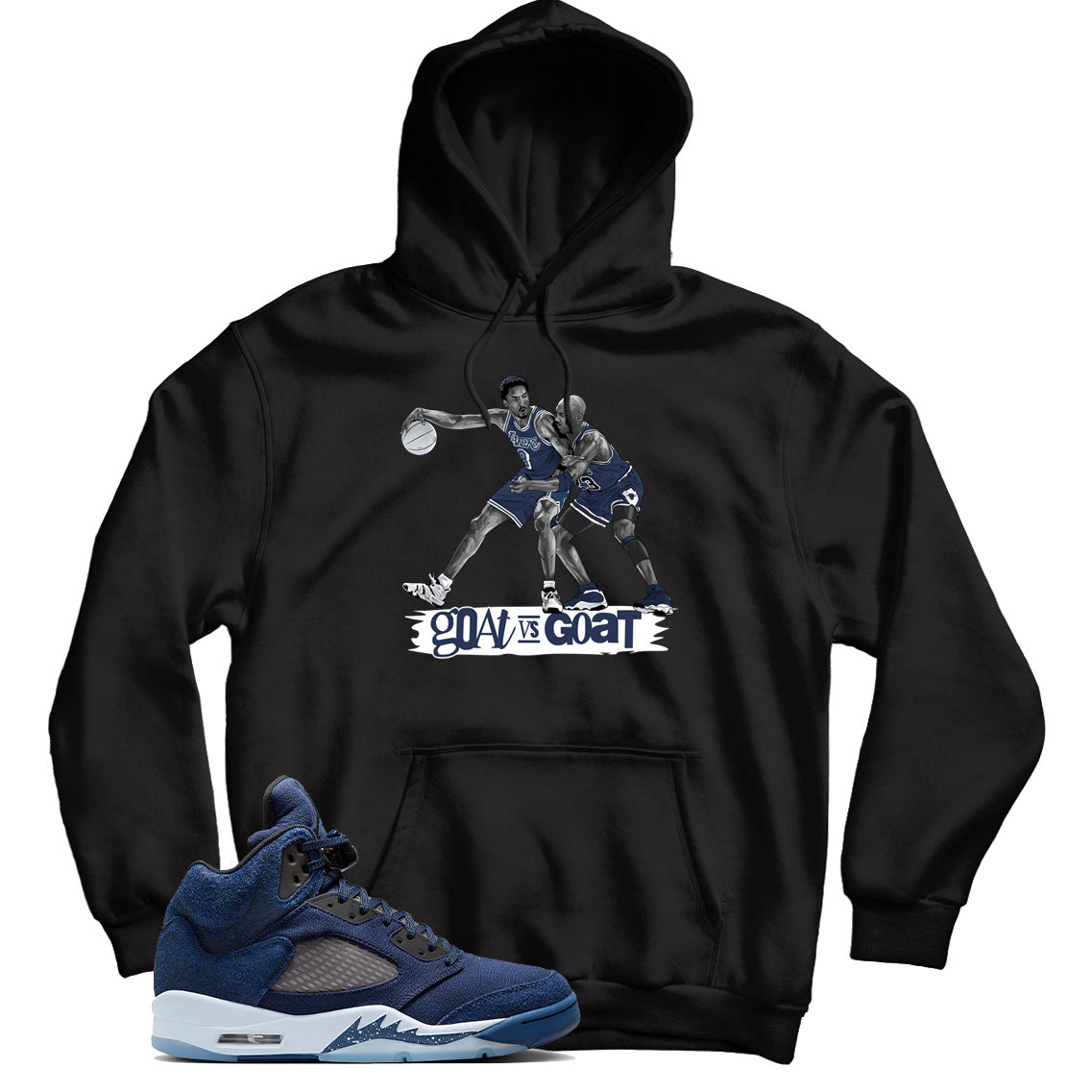 Jordan 5 Midnight Navy hoodie