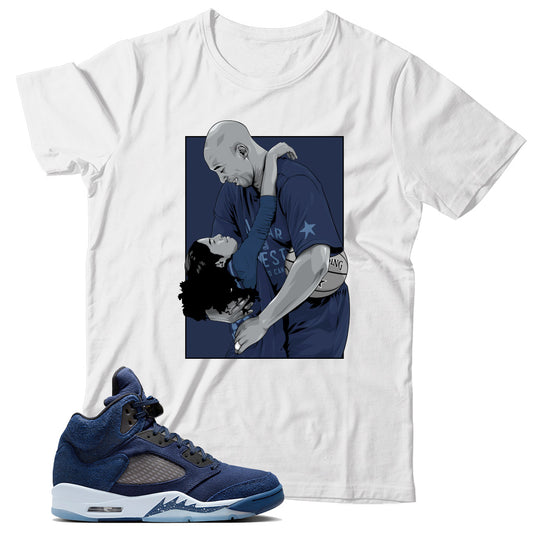 Jordan 5 Midnight Navy shirt