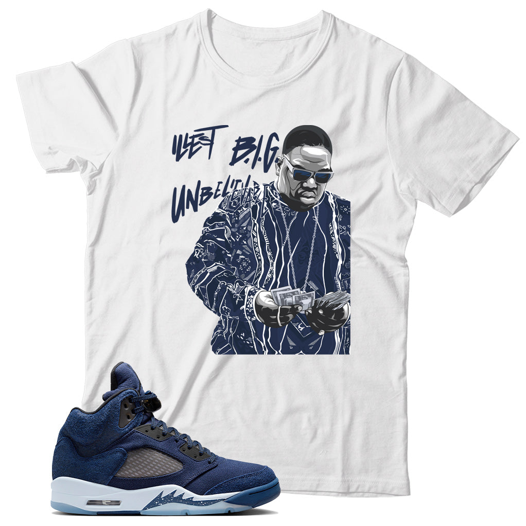 Shirt Match Jordan 5 Midnight Navy