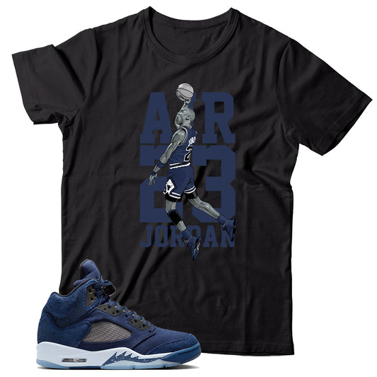 Jordan 5 Midnight Navy shirt