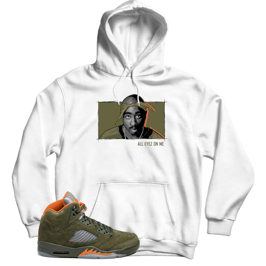 Hoodie Match Jordan 5 Olive