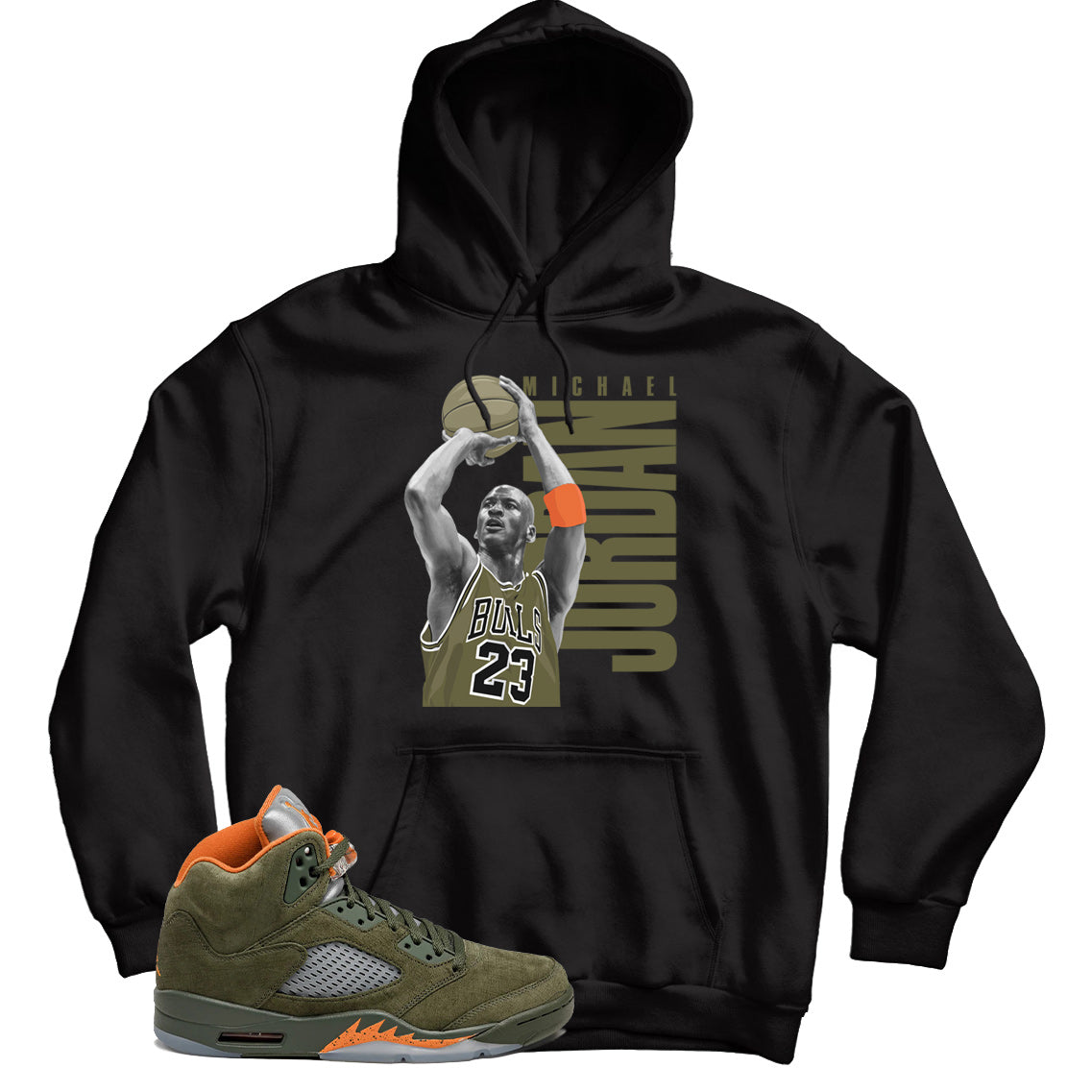 Jordan 5 Olive outfit