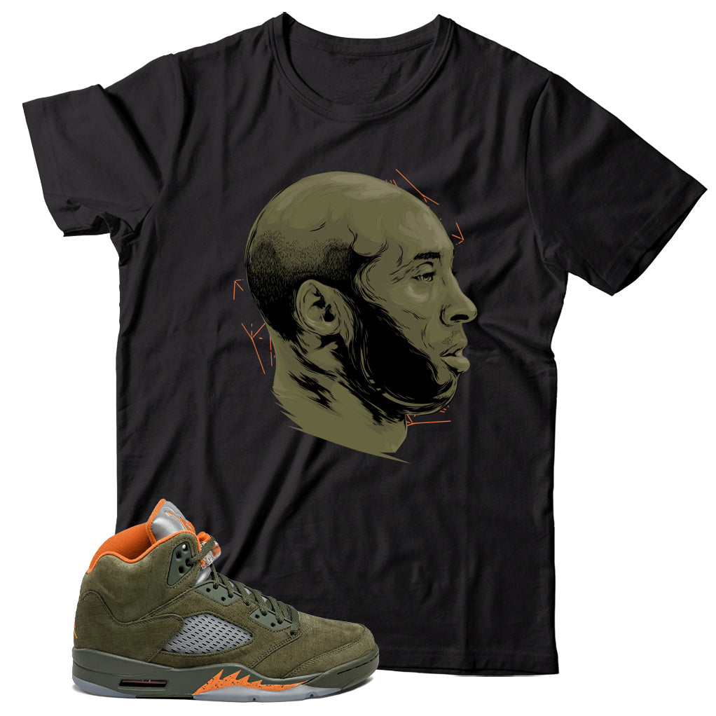 Jordan 5 Olive shirt