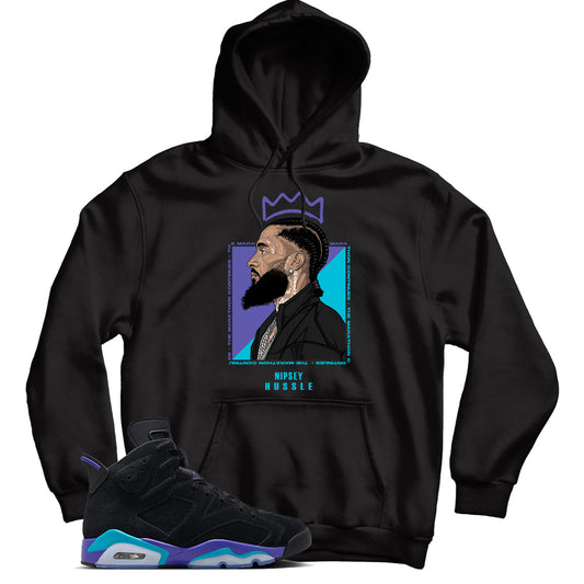 Jordan 6 Aqua hoodie