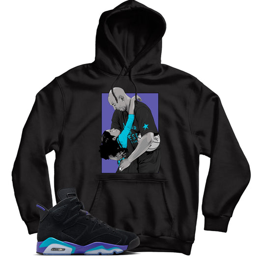 Jordan 6 Aqua hoodie