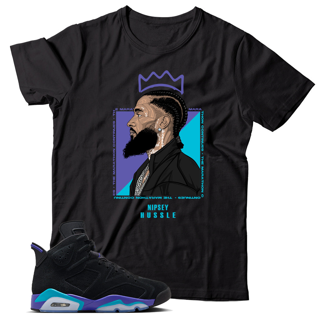 Jordan 6 Aqua shirt