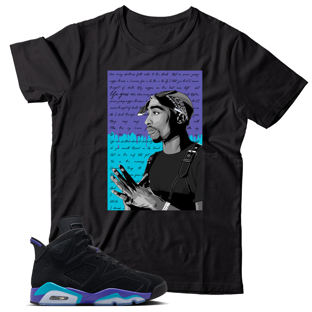 Jordan 6 Aqua shirt