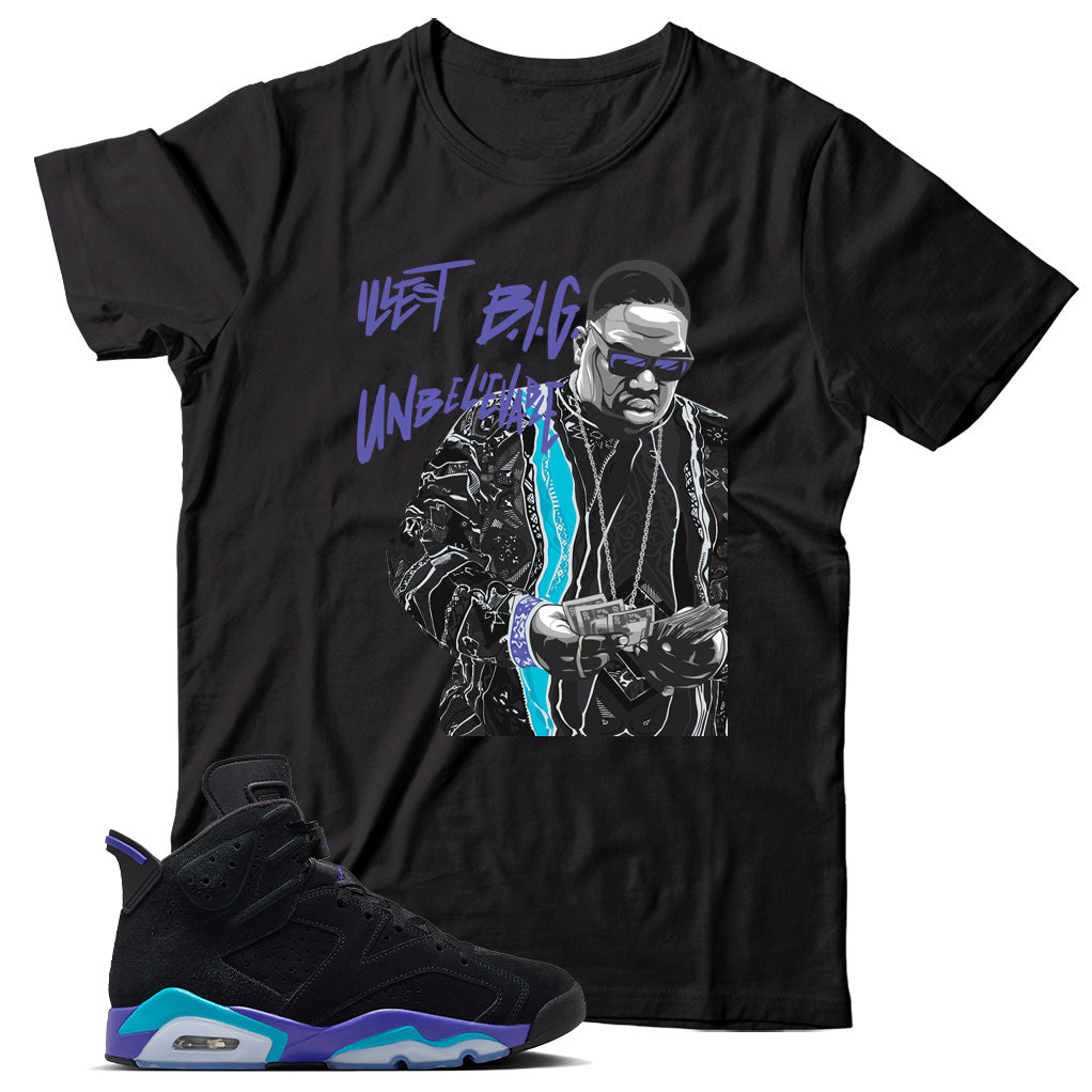 Jordan 6 Aqua shirt