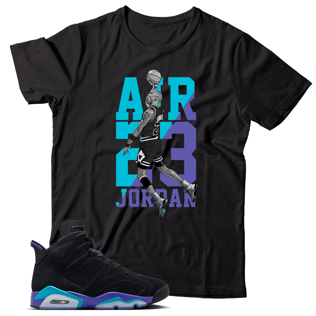 Jordan 6 Aqua shirt