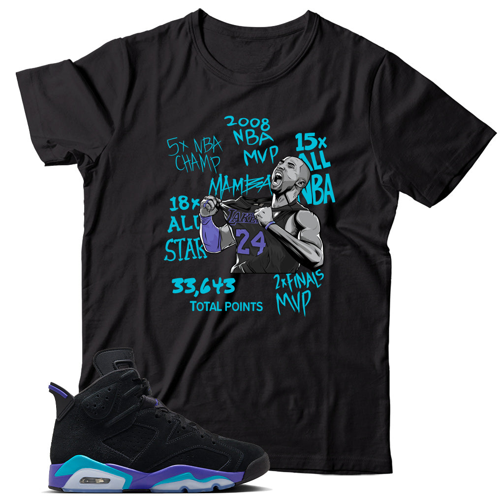 Jordan 6 Aqua shirt