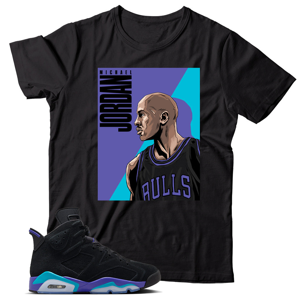 Jordan 6 Aqua shirt