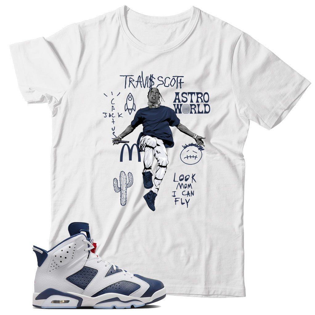 Shirt Match Jordan 6 Olympic