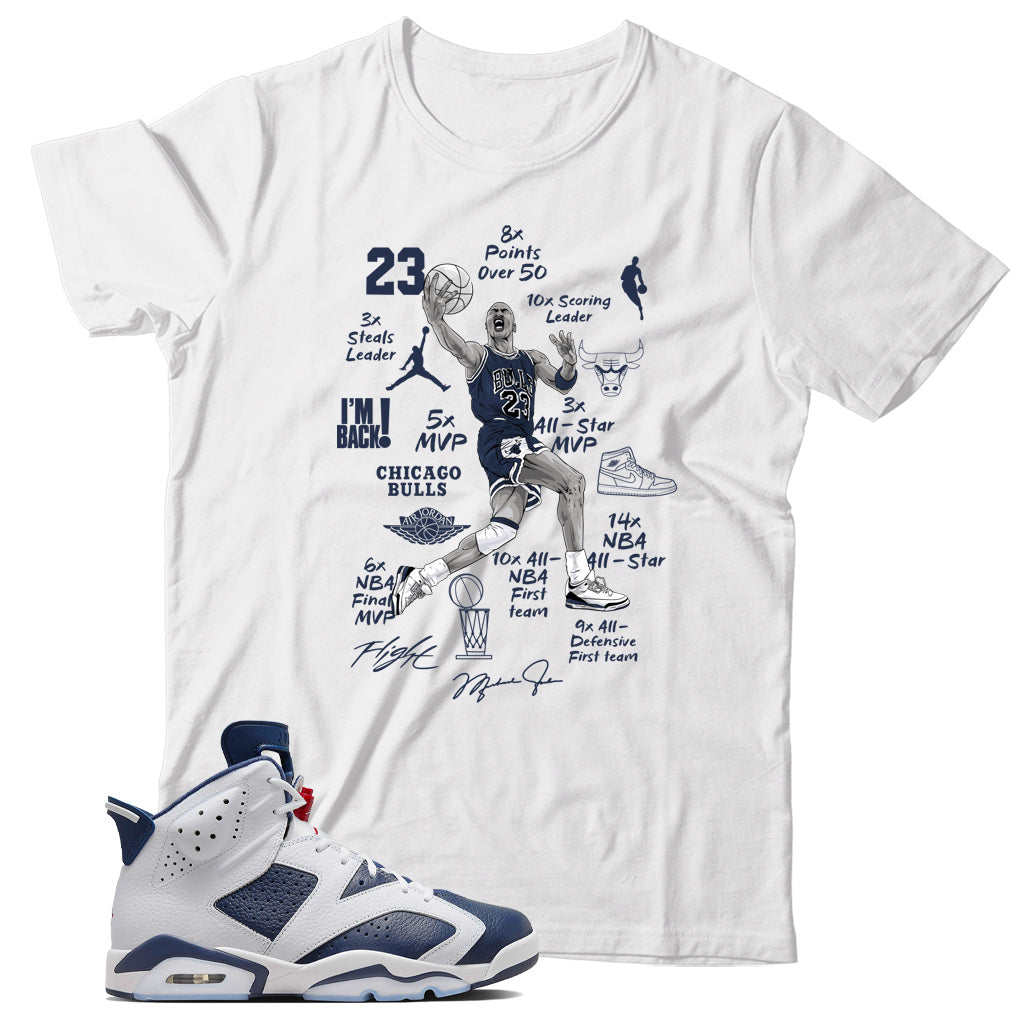 Jordan 6 Olympic shirt